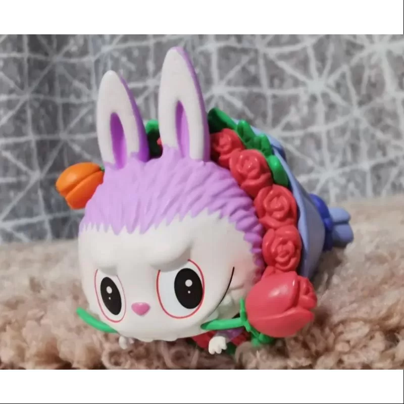 Labubu Los Monstruos Elfos de las Flores Serie Rose Labubu