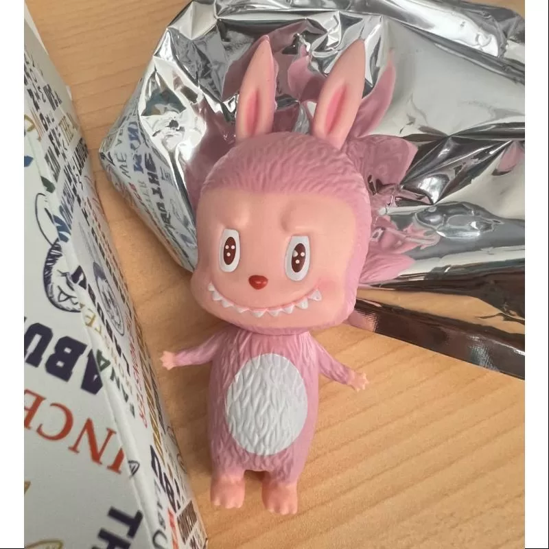 Labubu Los Monstruos Los Pequeños Monstruos Serie 1 Rosa Labubu Los Monstruos Los Pequeños Monstruos Serie 1 Rosa