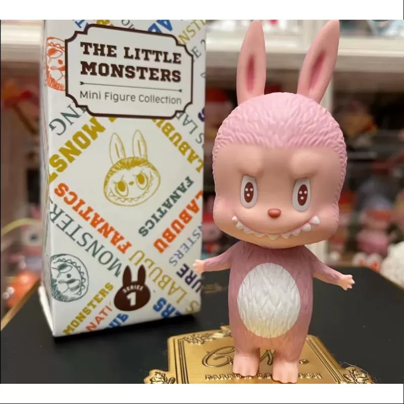 Labubu Los Monstruos Los Pequeños Monstruos Serie 1 Rosa