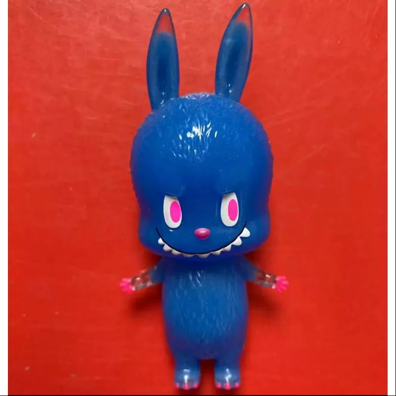 Labubu Los Monstruos Los Pequeños Monstruos Serie 2 Azul Rosa (Brilla en la Oscuridad)