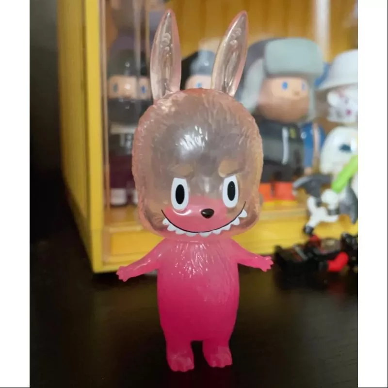Labubu Los Monstruos Los Pequeños Monstruos Serie 2 Rosa Claro