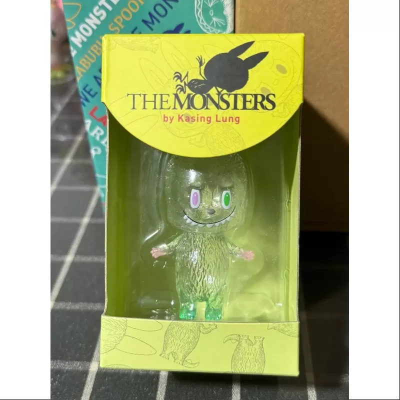 Labubu Los Monstruos Mini Labubu Clear PTS LIMITADO Labubu Los Monstruos Mini Labubu Clear PTS LIMITADO