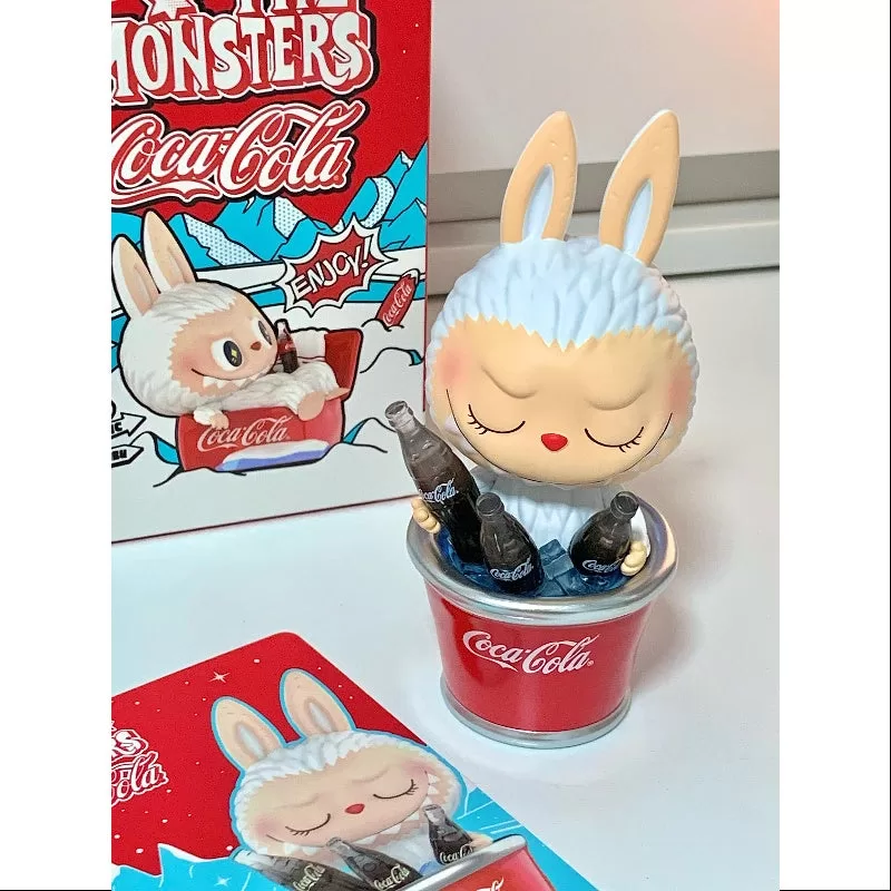 Labubu Los Monstruos Serie Coca Cola Es Hora de Refrescarse