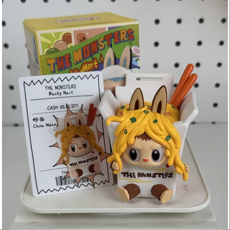 Labubu Los Monstruos Serie Wacky Mart Chow Mein