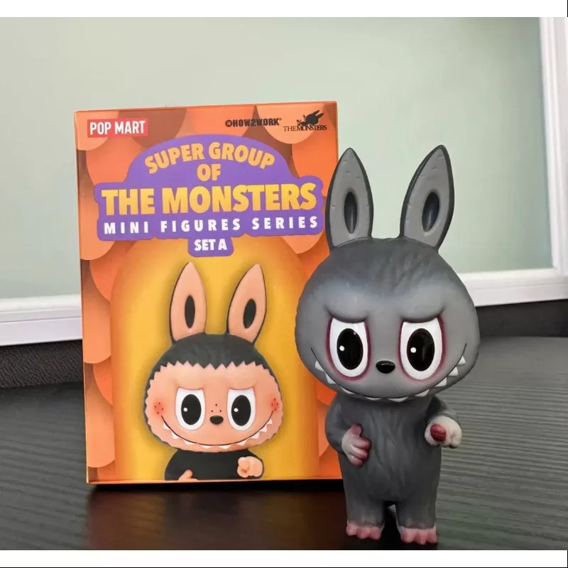 Labubu Los Monstruos Super Grupo de Los Monstruos 3.0 Set A Serie Zimomo