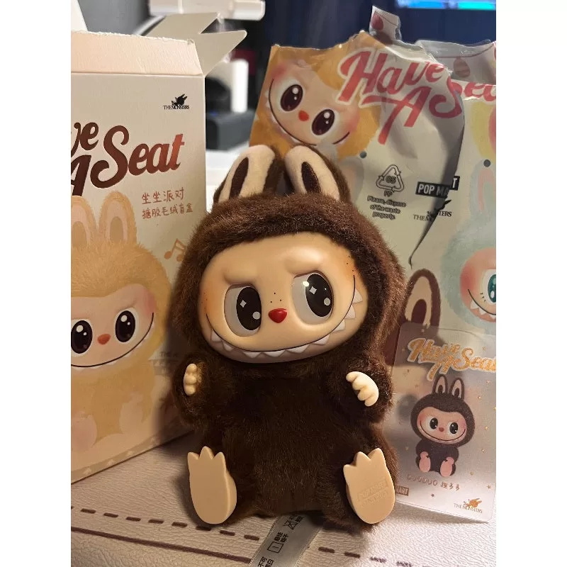 Labubu Los Monstruos Toman Asiento Fiesta de Verano Macaron Peluche Serie 2 Secret DUODUO (1/72)