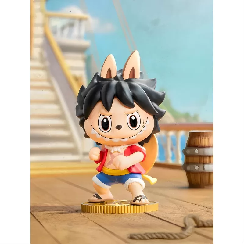 Labubu Los Monstruos X Serie One Piece MONKEY.D.LUFFY