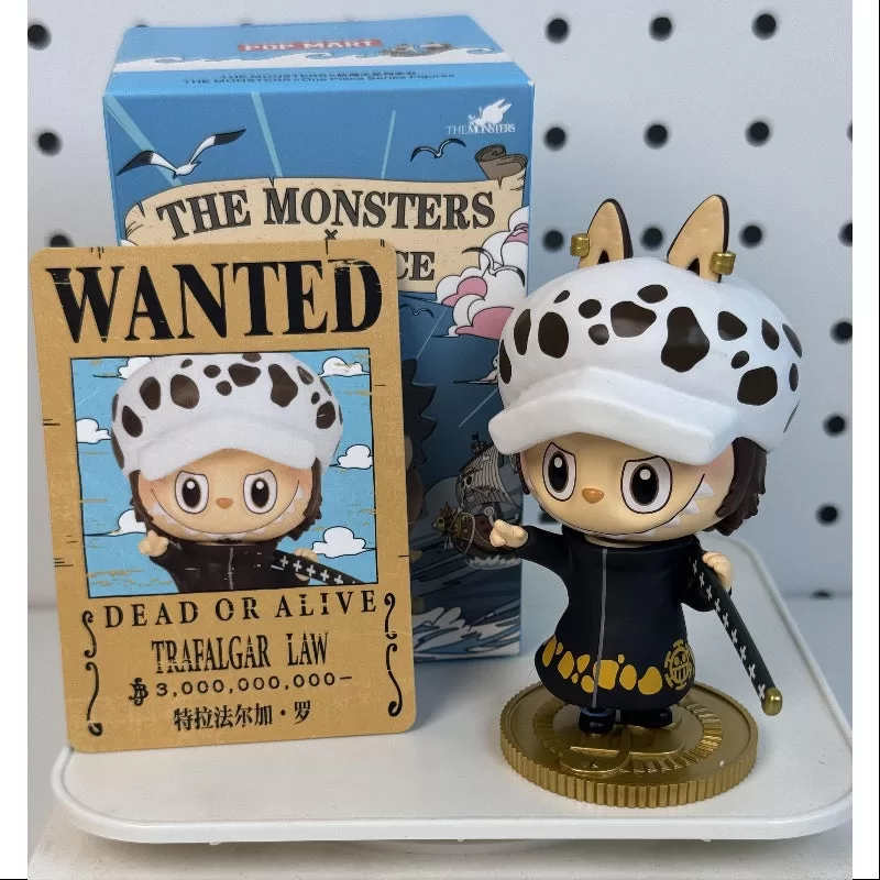 Labubu Los Monstruos X Serie One Piece TRAFALGAR LAW