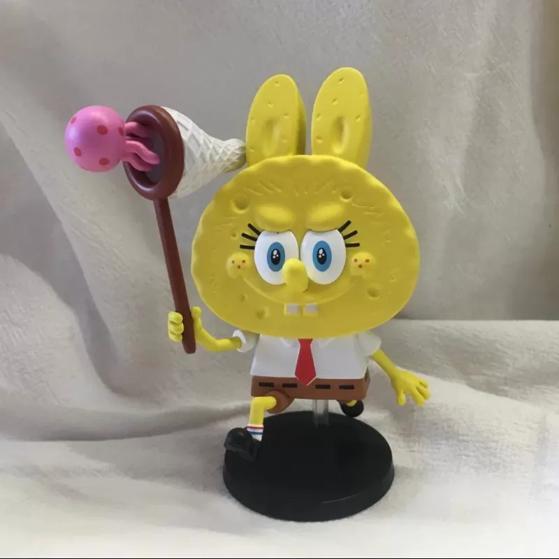 Labubu Los Monstruos x Bob Esponja Serie Atrapa Medusas Labubu Los Monstruos x Bob Esponja Serie Atrapa Medusas