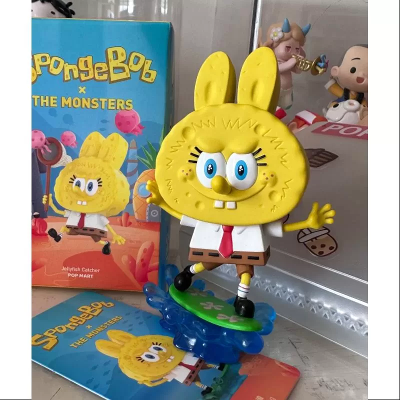 Labubu Los Monstruos x Bob Esponja Serie Surf Labubu Los Monstruos x Bob Esponja Serie Surf