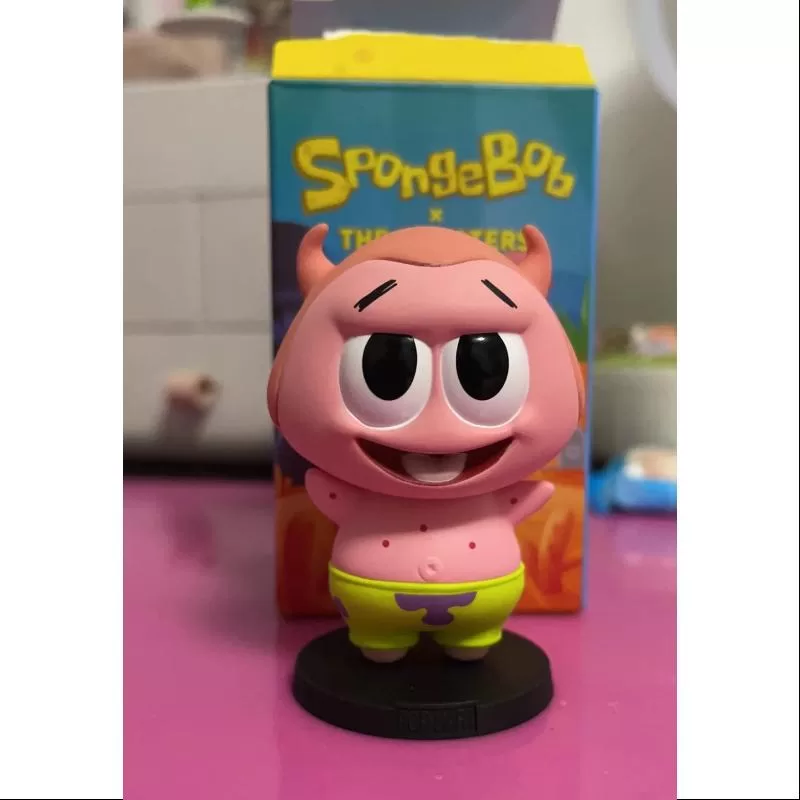 Labubu Los Monstruos x Serie Bob Esponja Patrick X Yaya Labubu Los Monstruos x Serie Bob Esponja Patrick X Yaya
