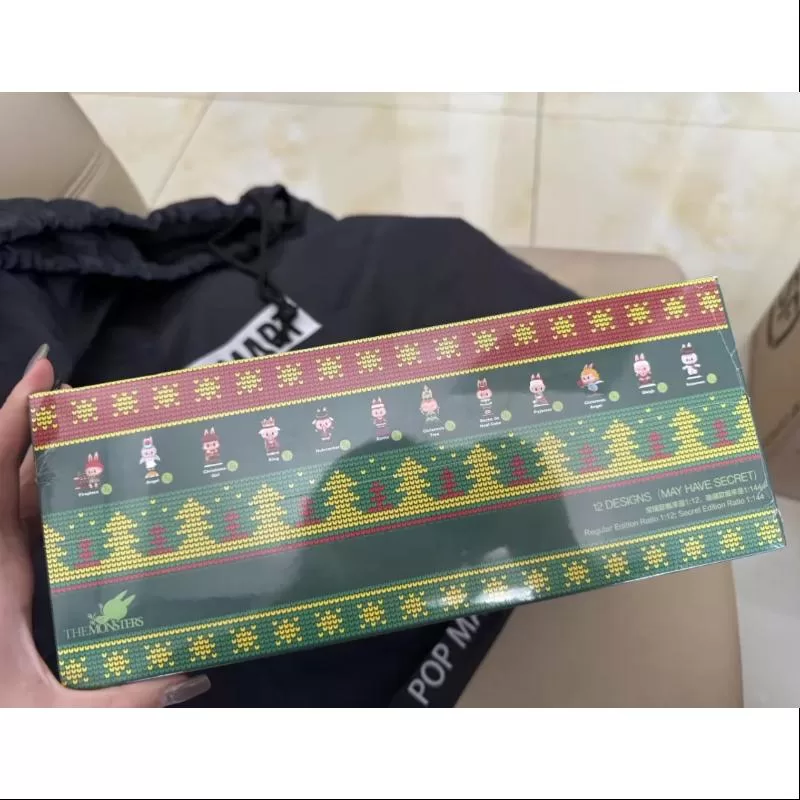 Labubu The Monsters Let’s Christmas Series Conjunto completo nuevo con plástico