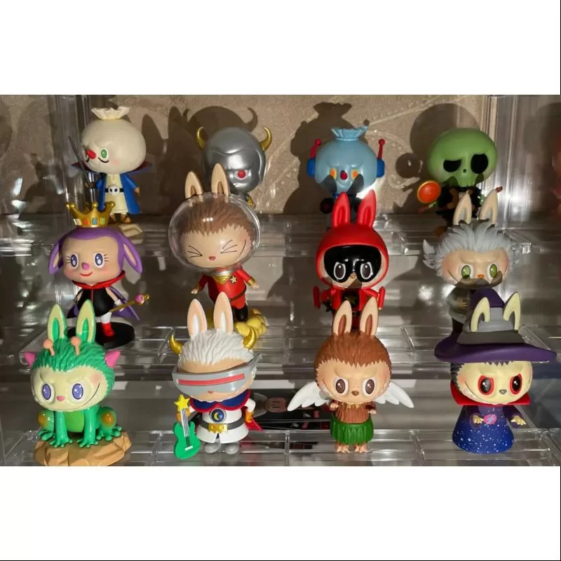 Labubu The Monsters Space Adventures Series Conjunto completo abierto