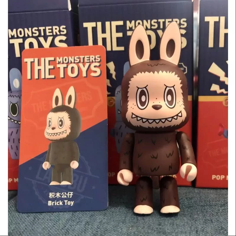 Labubu The Monsters Toys Series Juguete de ladrillo