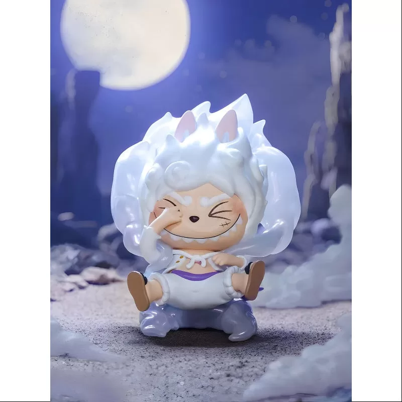 Labubu The Monsters X One Piece Series Secret MONKEY.D.LUFFY(GEAR5)(1/144) Labubu The Monsters X One Piece Series Secret MONKEY.D.LUFFY(GEAR5)(1/144)