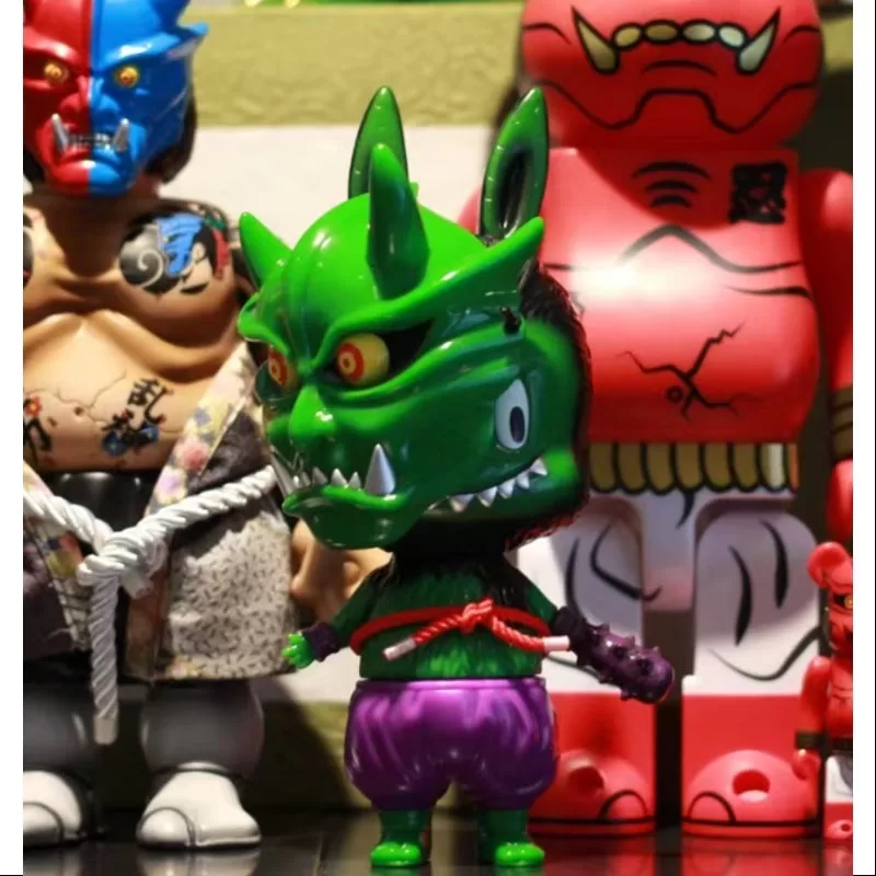 Labubu The Monsters X Oni Ninja Green 2019 LIMITADO Labubu The Monsters X Oni Ninja Green 2019 LIMITADO