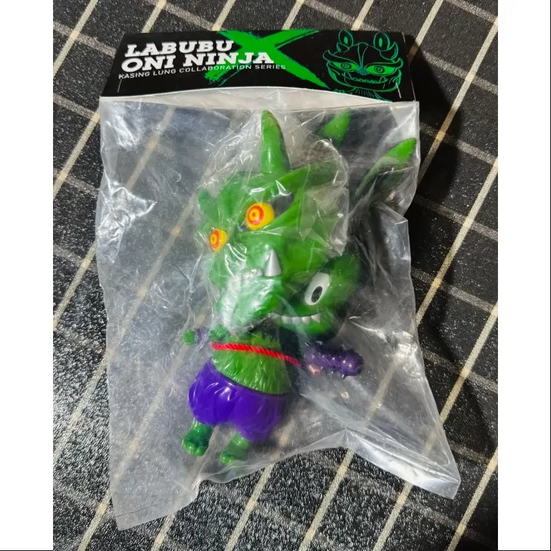 Labubu The Monsters X Oni Ninja Green 2019 LIMITADO Labubu The Monsters X Oni Ninja Green 2019 LIMITADO