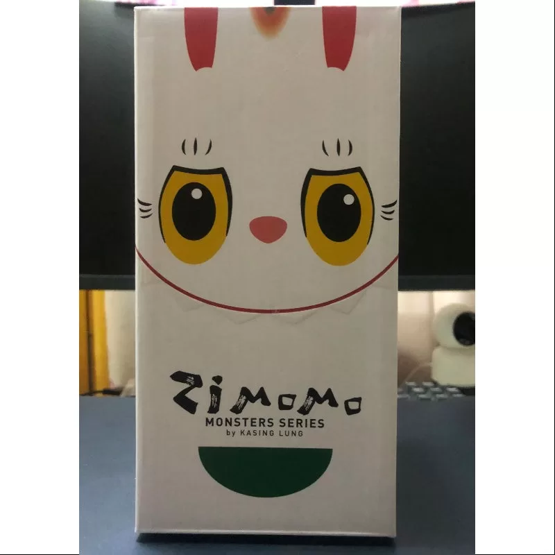 Labubu The Monsters Zimomo Maneki Blanco 2019 LIMITADO Labubu The Monsters Zimomo Maneki Blanco 2019 LIMITADO