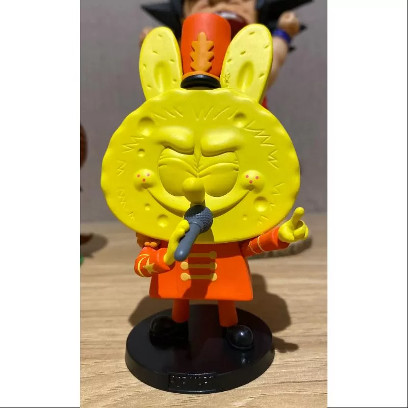 Labubu The Monsters x Bob Esponja Set completo abierto Labubu The Monsters x Bob Esponja Set completo abierto