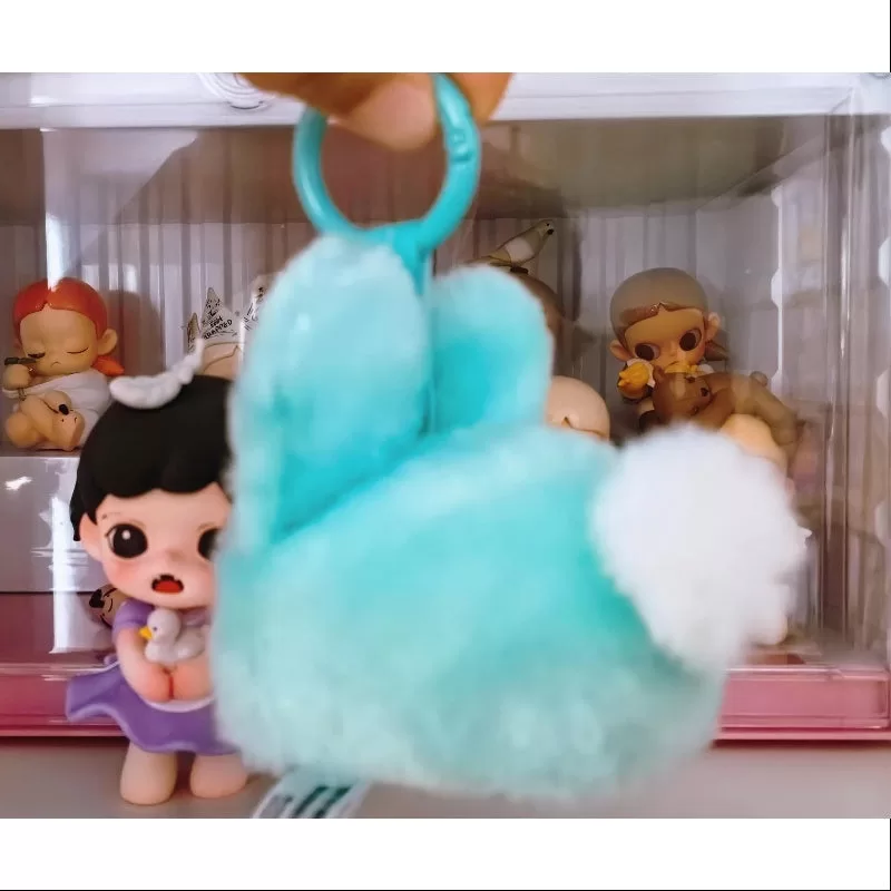 Llavero colgante de vinilo con cara de Crybaby Powerpuff Girls Serie Bunny Buttercup Llavero colgante de vinilo con cara de Crybaby Powerpuff Girls Serie Bunny Buttercup