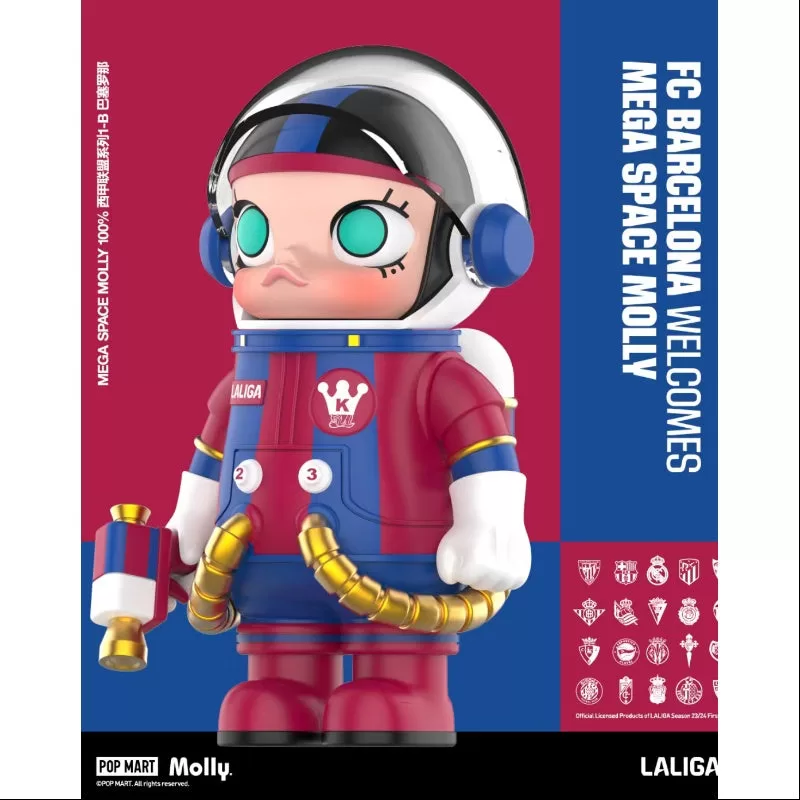 MEGA ESPACIO MOLLY 100% LALIGA Series FC Barcelona 2023 LIMITADA