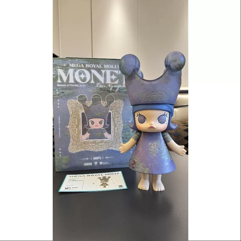 MEGA ROYAL MOLLY 400% Monet Les Nymphéas 2025 Edición limitada MEGA ROYAL MOLLY 400% Monet Les Nymphéas 2025 Edición limitada