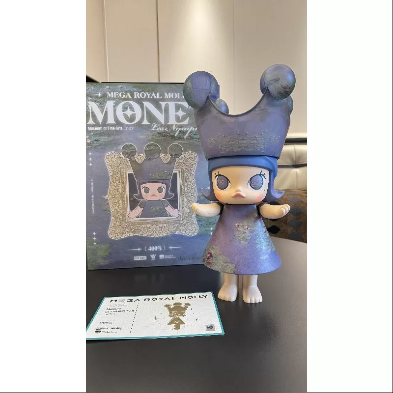 MEGA ROYAL MOLLY 400% Monet Les Nymphéas 2025 Edición limitada MEGA ROYAL MOLLY 400% Monet Les Nymphéas 2025 Edición limitada