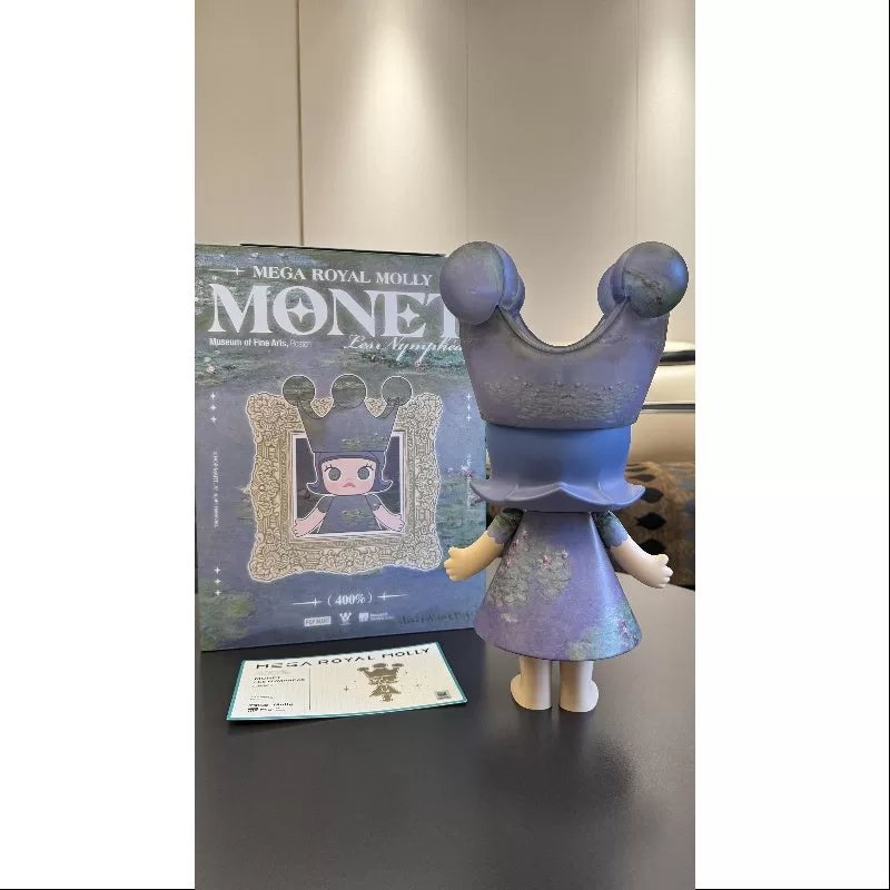 MEGA ROYAL MOLLY 400% Monet Les Nymphéas 2025 Edición limitada MEGA ROYAL MOLLY 400% Monet Les Nymphéas 2025 Edición limitada