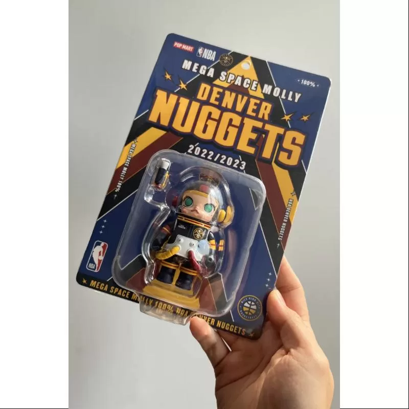 MEGA SPACE MOLLY 100% NBA Denver Nuggets 2023 LIMITADO