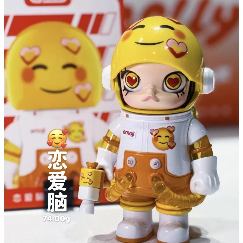 MEGA SPACE MOLLY 100% X emoji Serie ADMIRACIÓN
