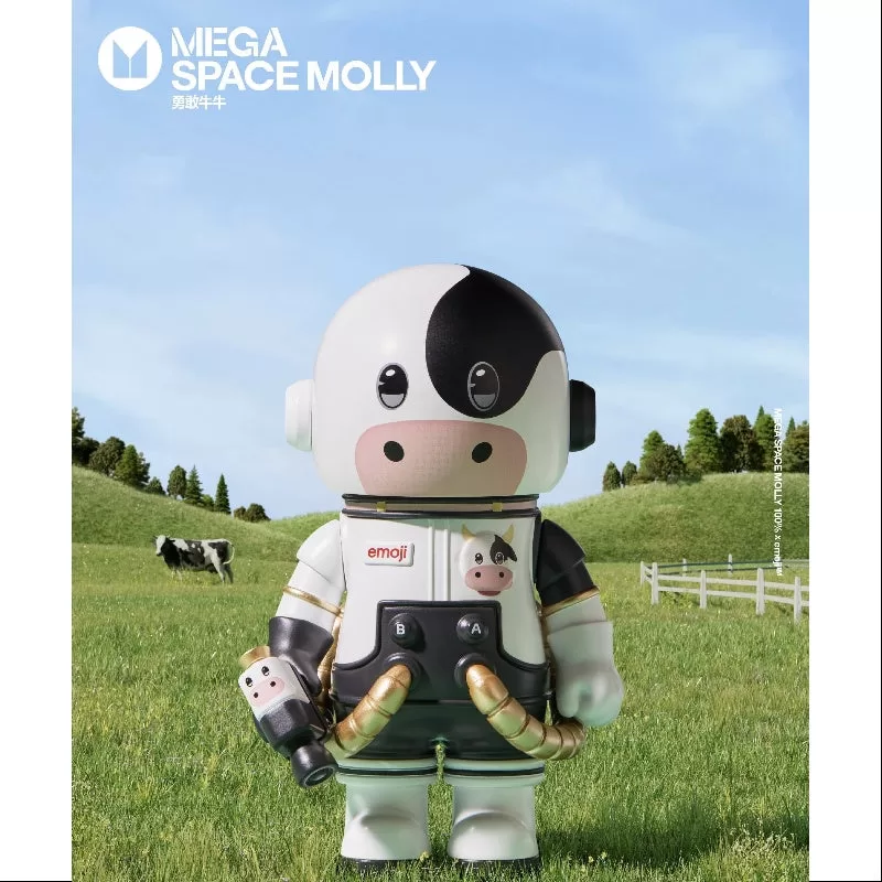 MEGA SPACE MOLLY 100% X emoji Serie VACA EN MÍ