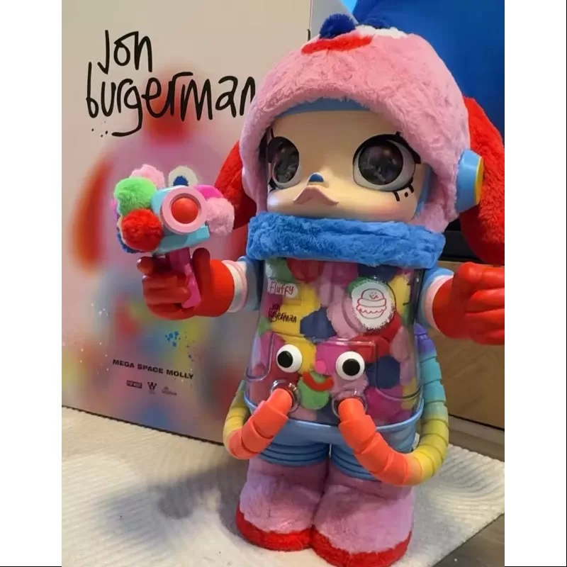 MEGA SPACE MOLLY 1000% Jon Burgerman 2025 Edición Limitada MEGA SPACE MOLLY 1000% Jon Burgerman 2025 Edición Limitada