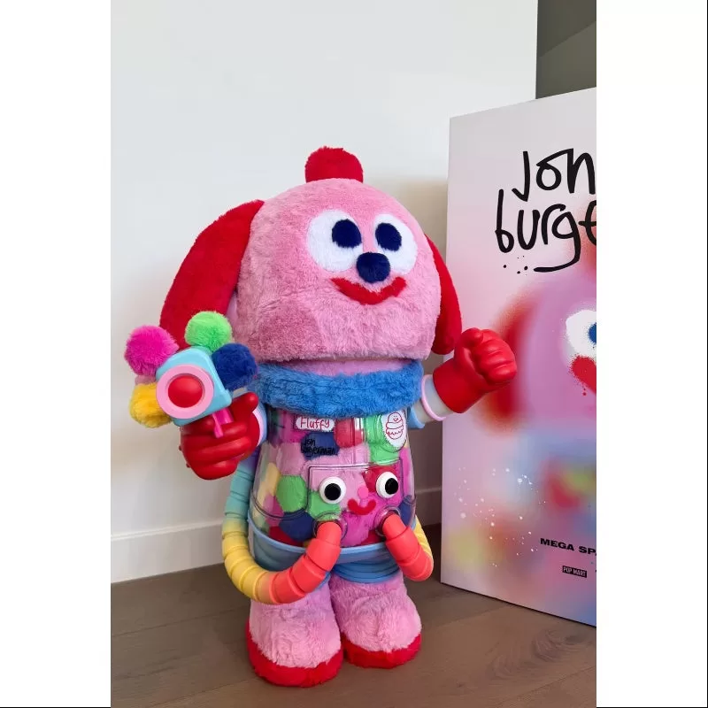 MEGA SPACE MOLLY 1000% Jon Burgerman 2025 Edición Limitada