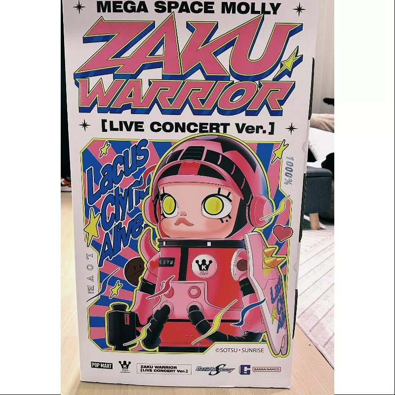 MEGA SPACE MOLLY 1000% Zaku Warrior Live Concert Ver. 2024 LIMITADO MEGA SPACE MOLLY 1000% Zaku Warrior Live Concert Ver. 2024 LIMITADO