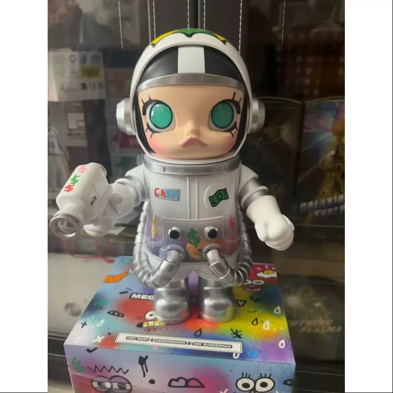 MEGA SPACE MOLLY 400% Jon Burgerman Serie Cadetes Espaciales EFECTIVO Secreto 2025 Edición Limitada MEGA SPACE MOLLY 400% Jon Burgerman Serie Cadetes Espaciales EFECTIVO Secreto 2025 Edición Limitada