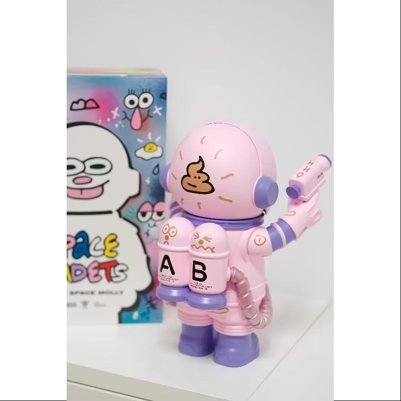 MEGA SPACE MOLLY 400% Jon Burgerman Serie Cadetes Espaciales PUPU 2025 Edición Limitada MEGA SPACE MOLLY 400% Jon Burgerman Serie Cadetes Espaciales PUPU 2025 Edición Limitada