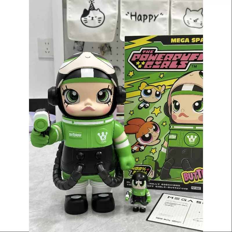 MEGA SPACE MOLLY 400%+100% Las chicas poderosas Buttercup 2024 LIMITADO MEGA SPACE MOLLY 400%+100% Las chicas poderosas Buttercup 2024 LIMITADO
