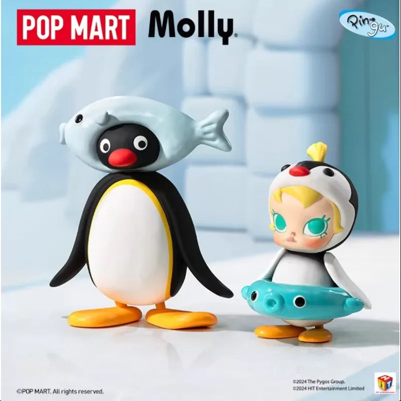 MOLLY Baby Molly x Pingu Fish Fun Figura 2024 LIMITADA