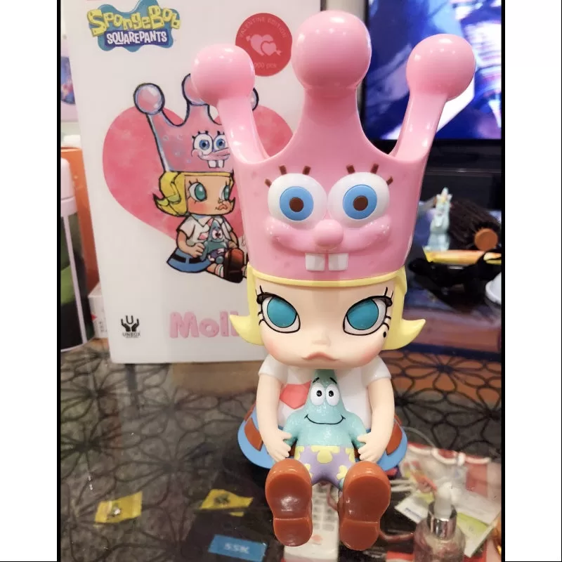 MOLLY Bebé Molly X Bob Esponja Rosa Edición Limitada 2021