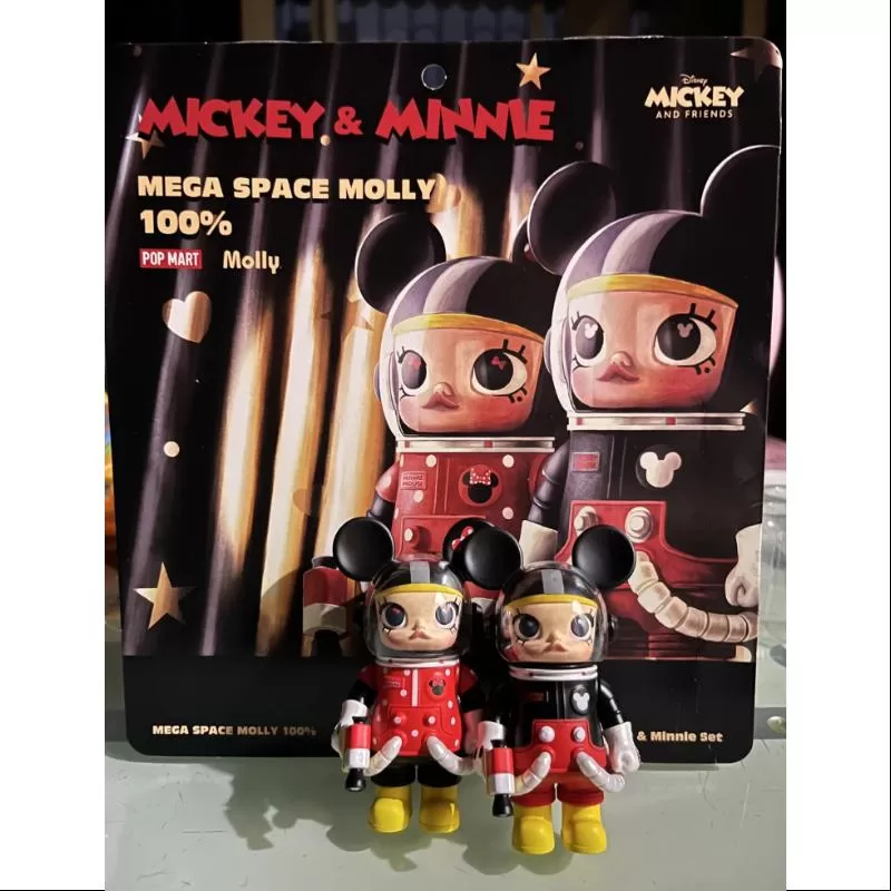 MOLLY MICKEY u0026 MINNIE MEGA SPACE MOLLY Edición limitada 100%