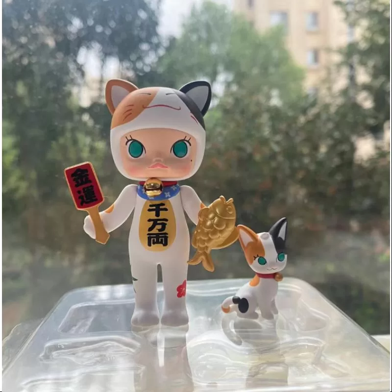 MOLLY PTS Fortune Cat Elevator Kawaii Action Edición limitada