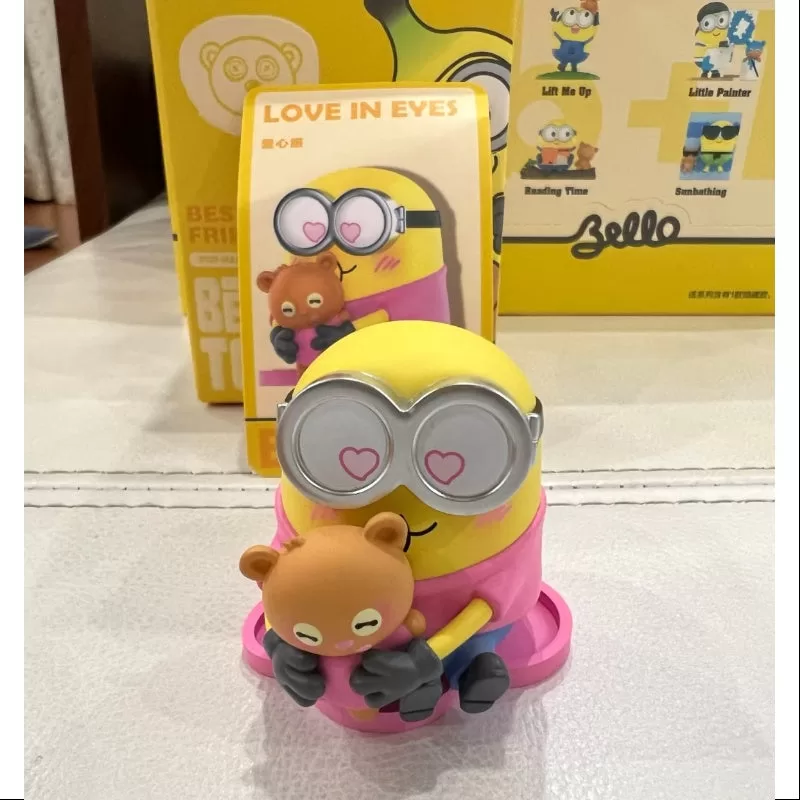 Minions Bob + Tim Mejor Juntos Serie Amor en los Ojos Minions Bob + Tim Mejor Juntos Serie Amor en los Ojos