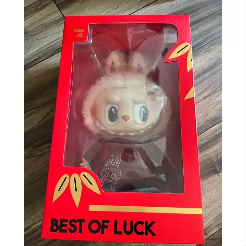 Muñeco de peluche de vinilo Labubu The Monsters Best of Luck Edición limitada Muñeco de peluche de vinilo Labubu The Monsters Best of Luck Edición limitada