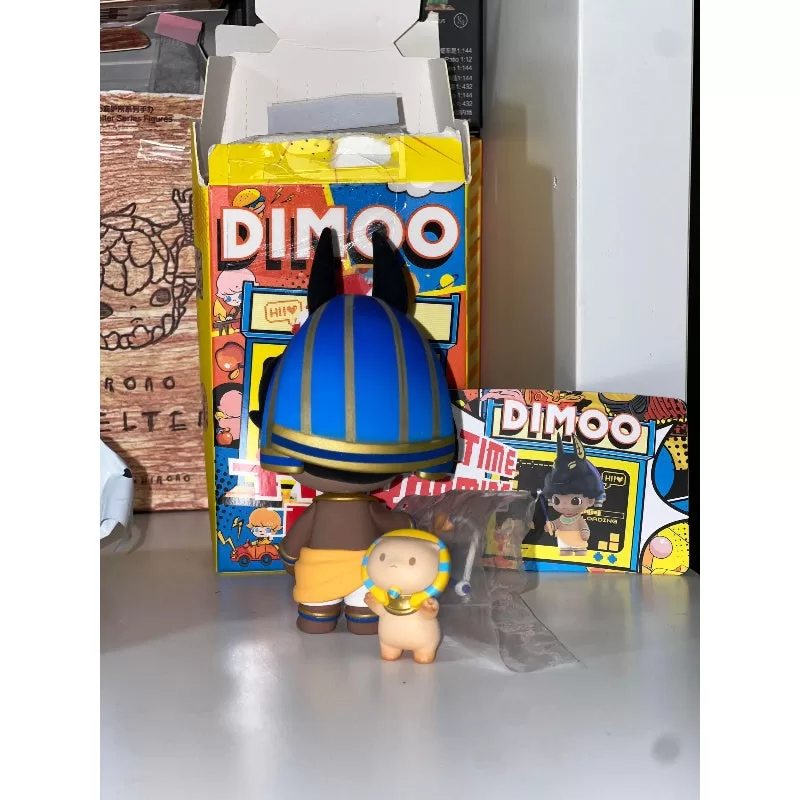 Palo de broma del gato Anubis de la serie Time Roaming de DIMOO Palo de broma del gato Anubis de la serie Time Roaming de DIMOO