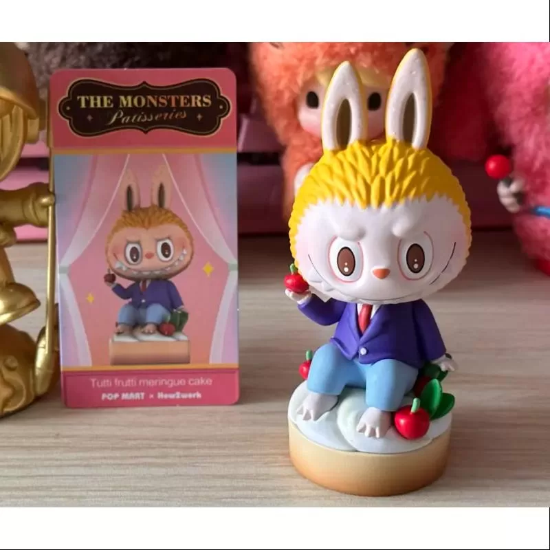 Pastel de merengue Labubu The Monsters Patisserie Series Tutti frutti Pastel de merengue Labubu The Monsters Patisserie Series Tutti frutti