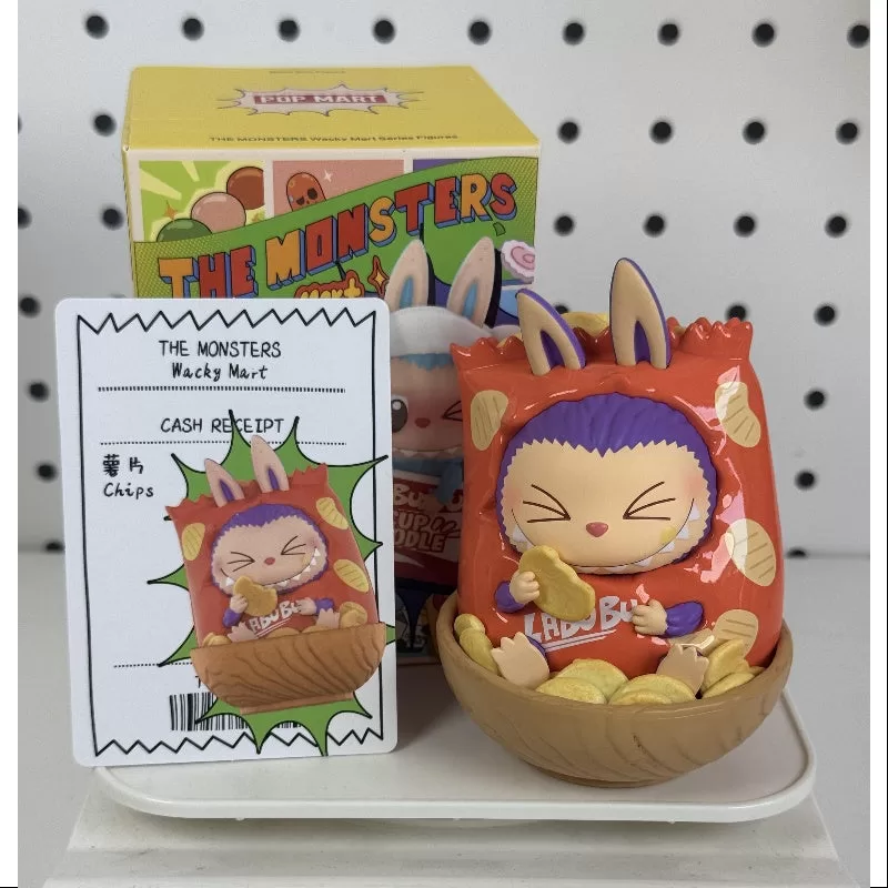 Patatas fritas de la serie Wacky Mart de Labubu The Monsters