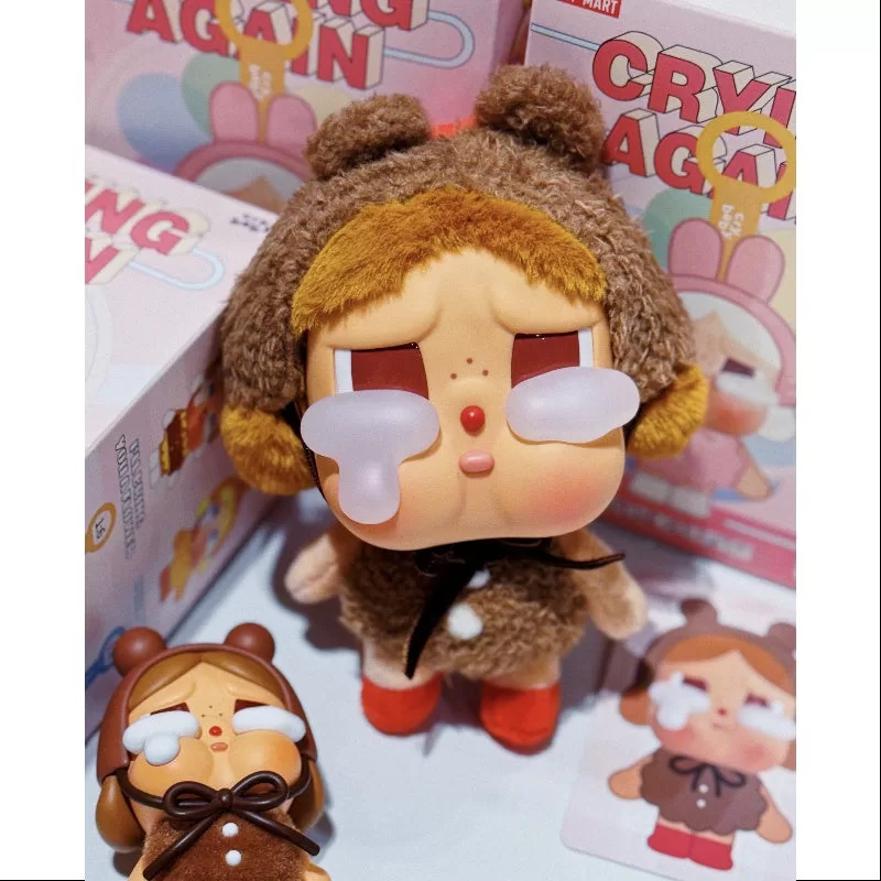 Peluche de vinilo de la serie Crybaby Crying Again: El amor nos hace llorar Peluche de vinilo de la serie Crybaby Crying Again: El amor nos hace llorar