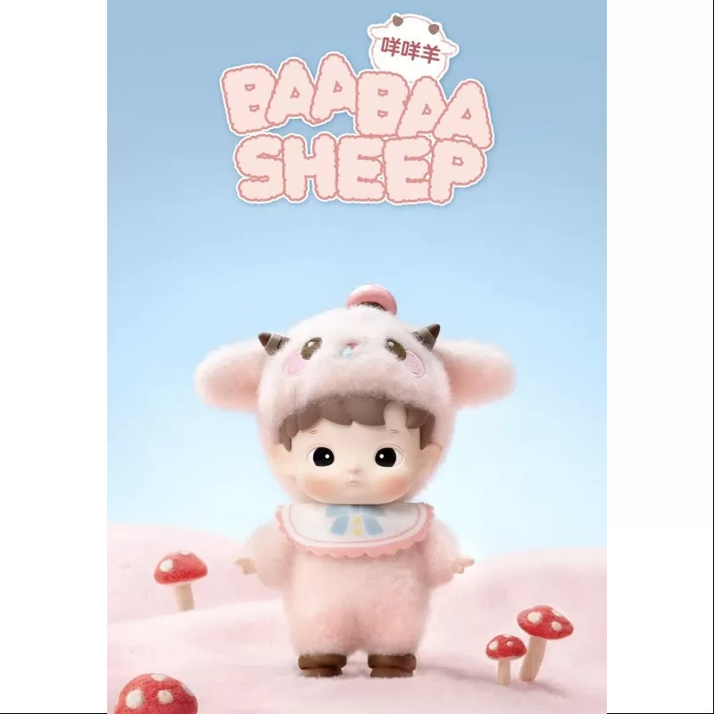 Peluche de vinilo de la serie Hacipupu “Snuggle With You” (oveja Baa Baa)