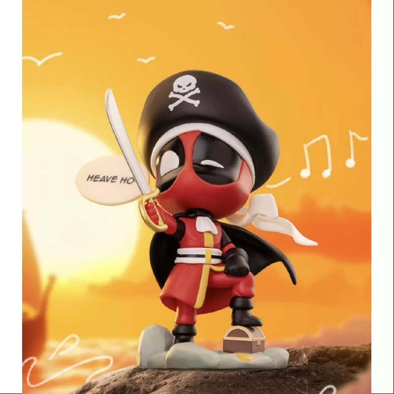Pop Mart Marvel Deadpool Series Pirata Deadpool