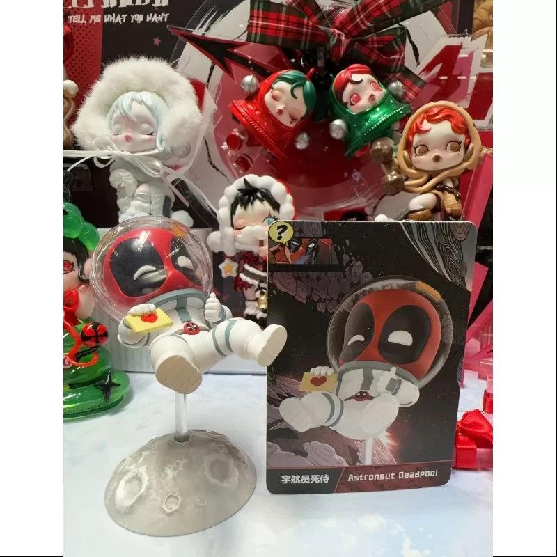 Pop Mart Marvel Deadpool Series Secret Astronaut Deadpool (1/144)